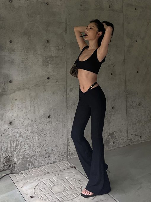 Alternative view of INSTOCK | Adele pant - Black