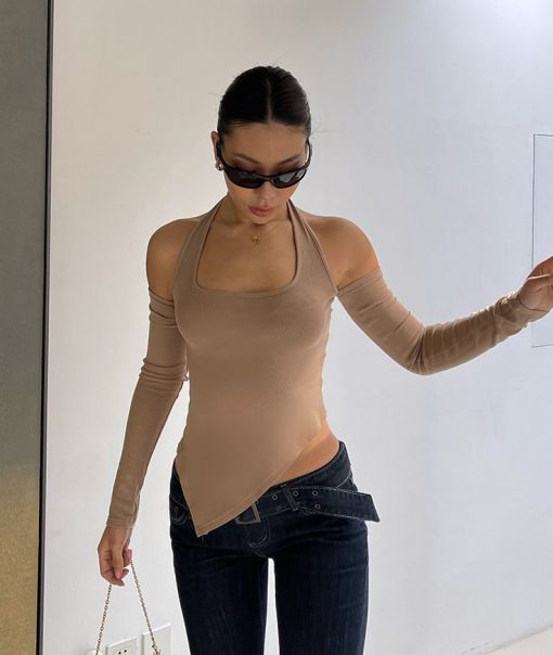 INSTOCK | Lenna top - Beige