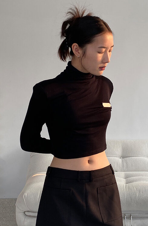 IN STOCK | CLOUD CROPPED KNIT TOP - 2colors