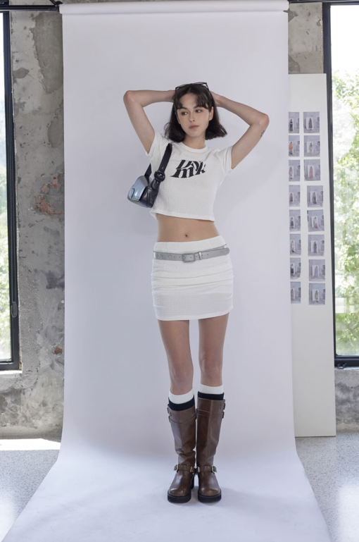 Alternative view of INSTOCK | Damas two piece set (top+skirt)