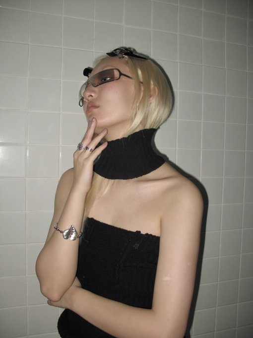 Alternative view of IN STOCK | Shaloe bandeau top and scarf set