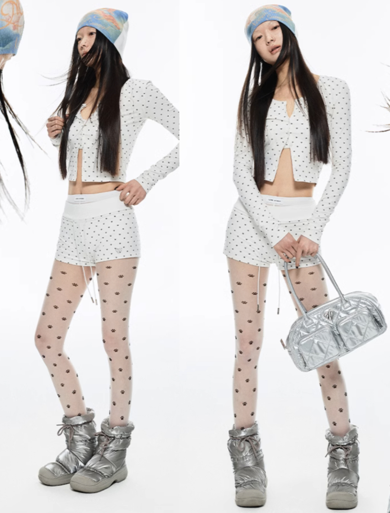 IN STOCK 🐾 🇰🇷 Kitten 2-Piece set – 2colors - Image 2