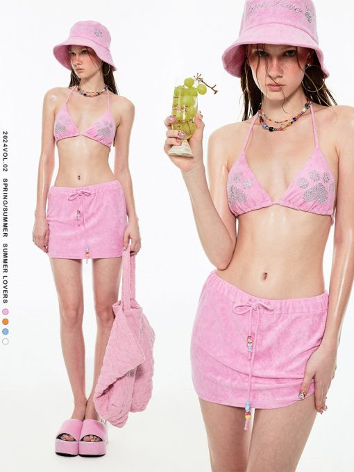 IN STOCK >ᴗ<🍒 Tarsha 3-Piece Bikini Set - Can be purchased separately!