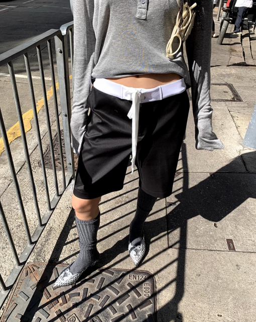 IN STOCK | Poplin Bermuda Short