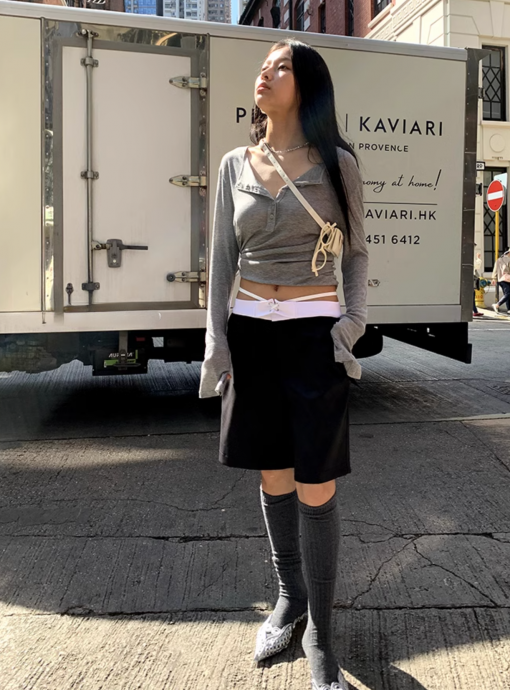 Alternative view of IN STOCK | Poplin Bermuda Short