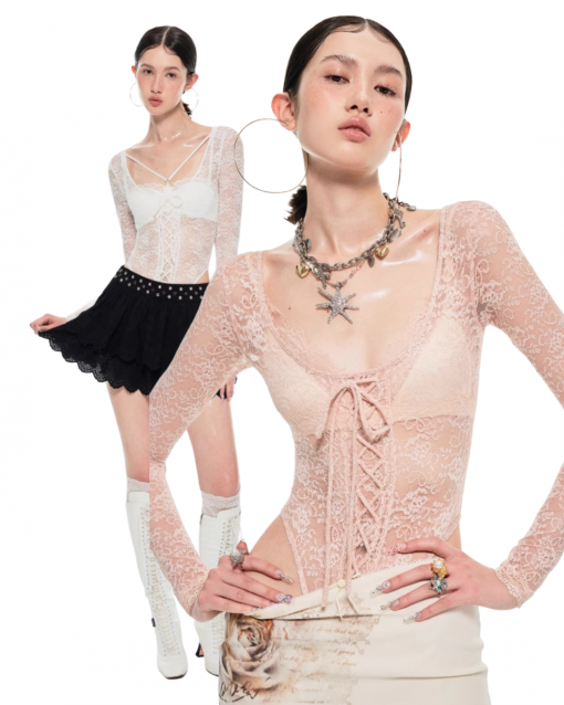 IN STOCK | KYLEAH LACE BODYSUIT – ONLY WHITE