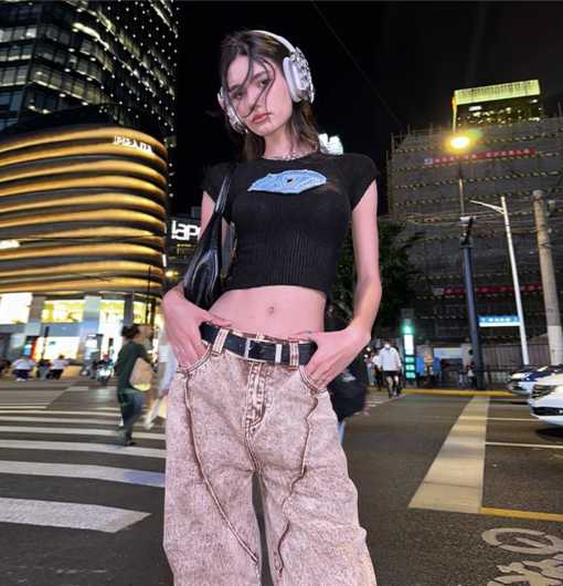 Alternative view of IN STOCK | ROSA RIB-KNIT TOP - 2COLORS