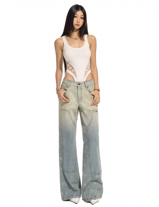 IN STOCK | ORGID GRADIENT DENIM JEANS