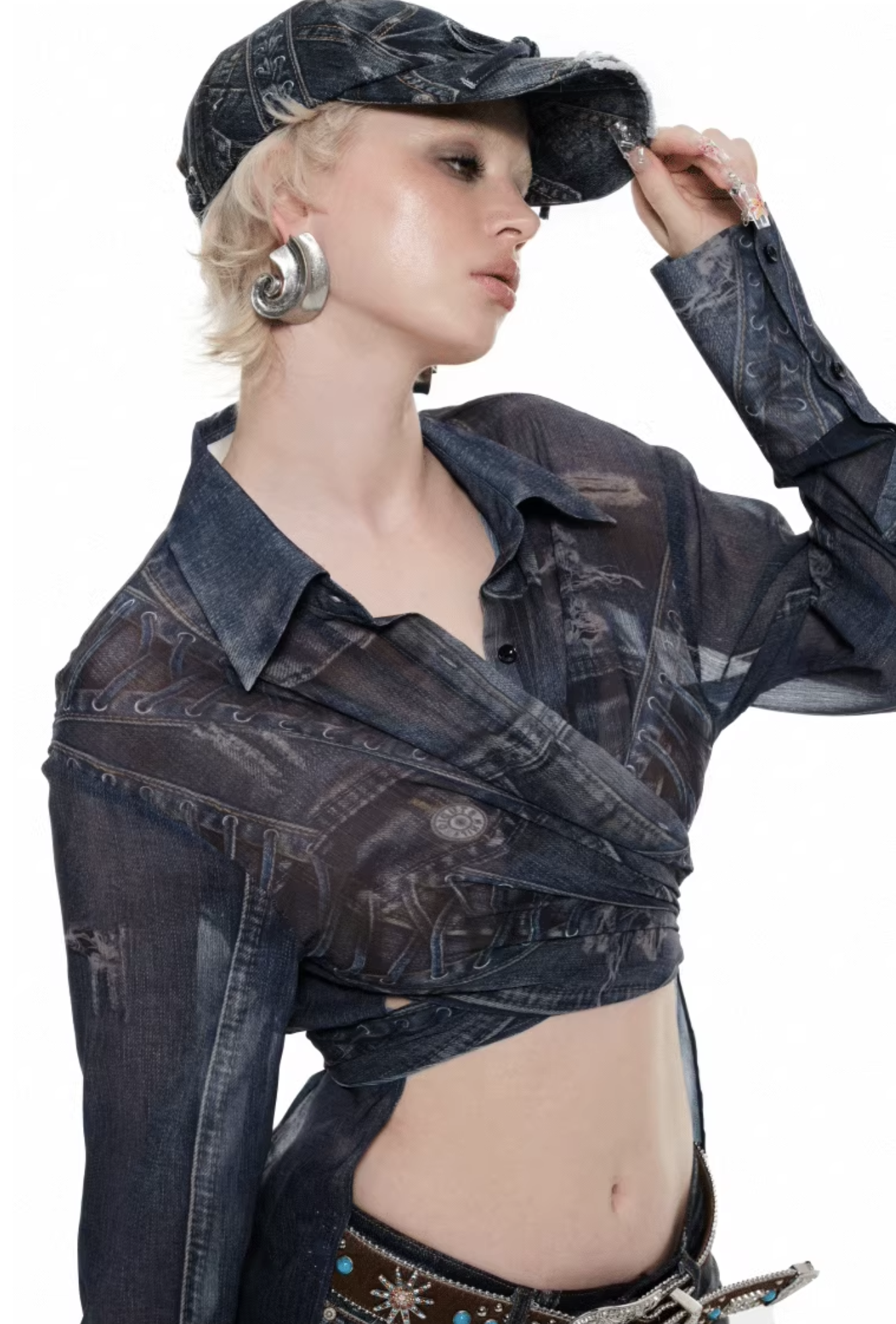 IN STOCK | TRINITY LONG SHIRT (CAN BE WORN 2 WAYS) – 2COLORS - Image 11