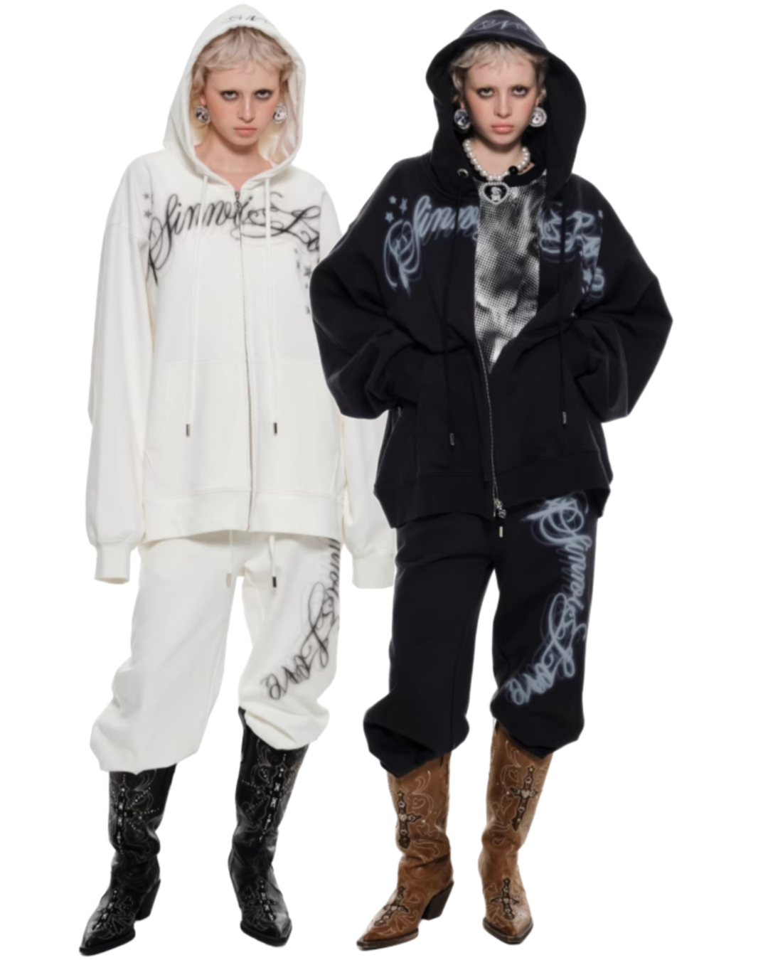 IN STOCK | MONSTER BLADE HOODIE CARDIGAN – 2COLORS