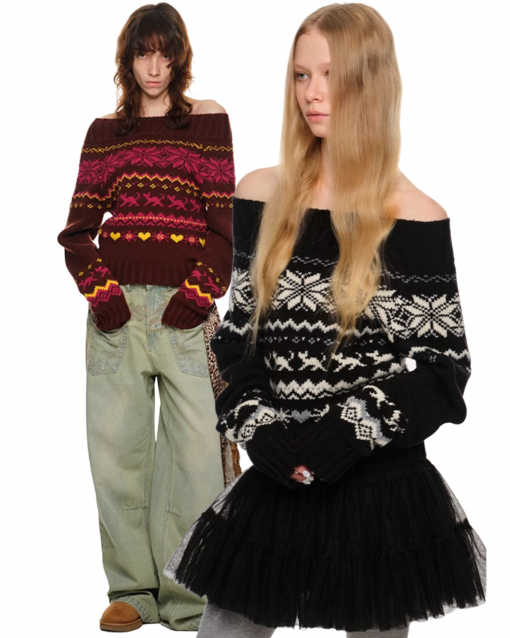 IN STOCK | TANA OFF SHOULDER KNIT TOP - 3COLORS