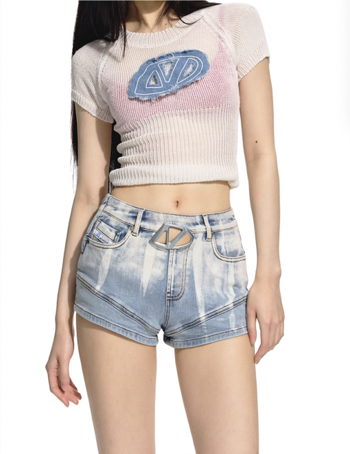 Alternative view of IN STOCK | TYLA DENIM SHORTS