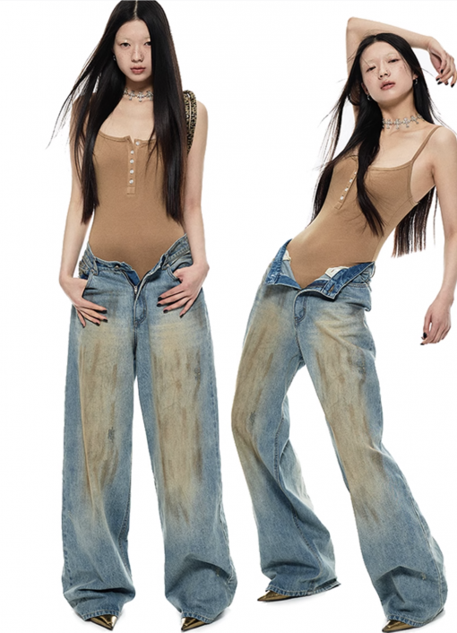 Alternative view of IN STOCK | TAMSIN WIDE-LEG JEANS
