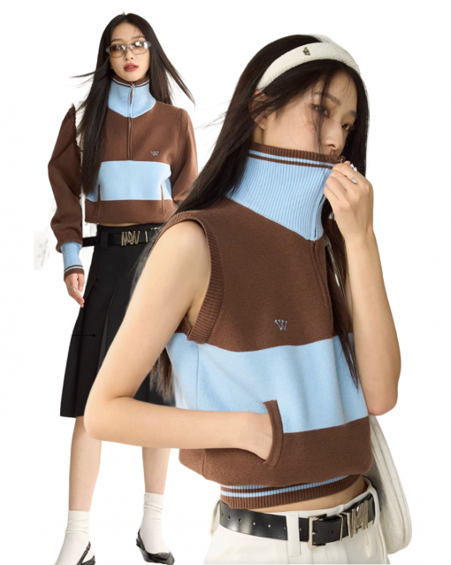 IN STOCK | PEER SWEATER WITH DETACHABLE SLEEVES (CAN BE WORN 2 WAYS)