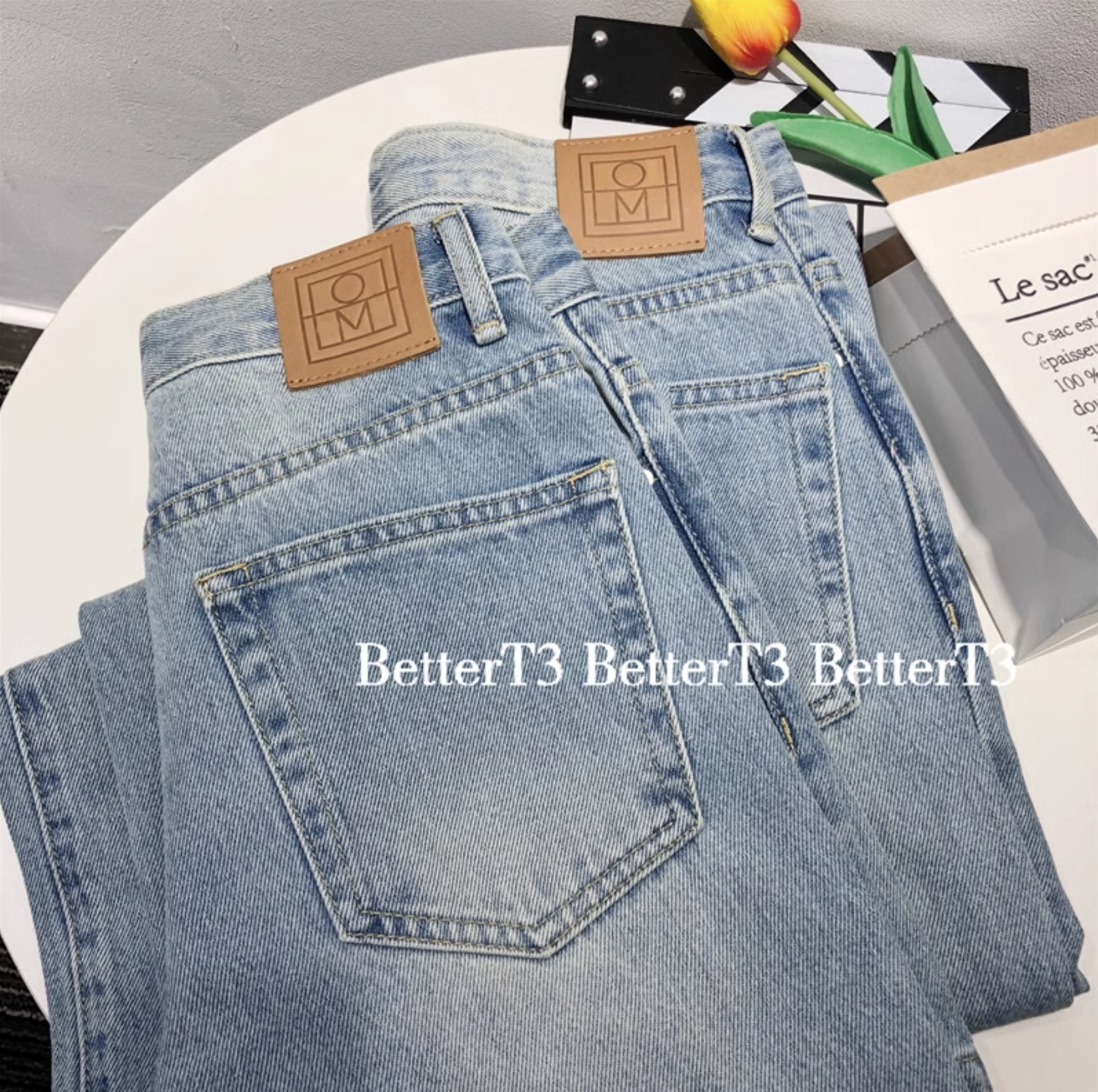 IN STOCK | TOTE DENIM JEANS - Image 4