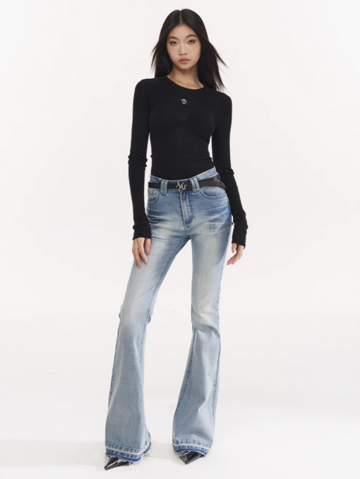 Alternative view of IN STOCK | M-ALINESA MERINO WOOL TOP - 2COLORS