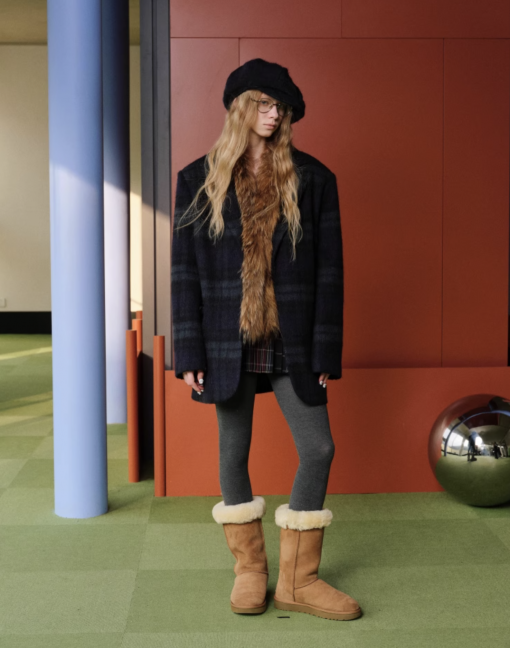 Alternative view of IN STOCK | AXEL PLAID WOOL BLAZER - GREEN