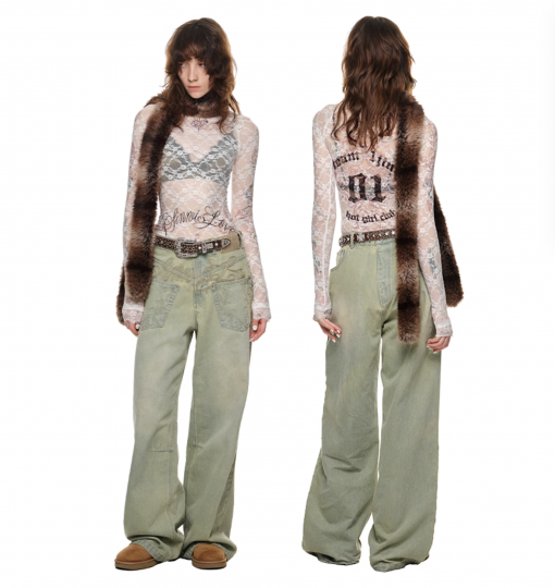 IN STOCK | TATTOO 01 VINTAGE LACE TOP