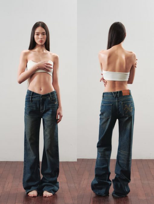 IN STOCK | ORIGINAL BLUE DENIM APC CUFFED JEAN - 4COLORS