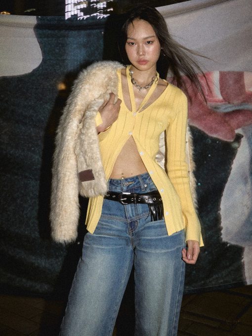 Alternative view of IN STOCK | JOHNNY RIB-KNIT CARDIGAN