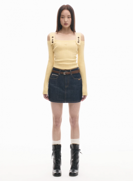 Alternative view of IN STOCK | BLUE CANDY TOP – 3COLORS