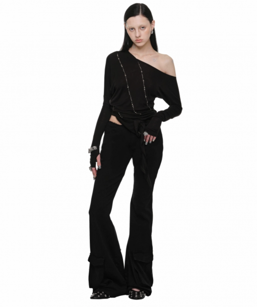 Alternative view of IN STOCK | WILLY WOOL TOP – 2COLORS