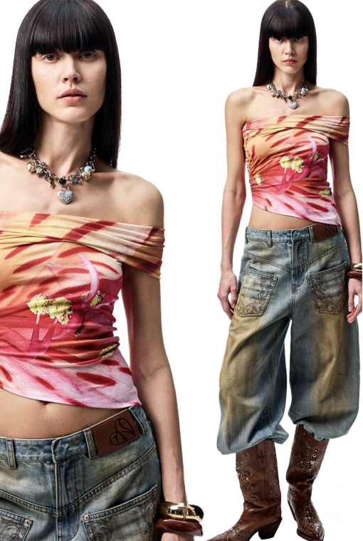 Alternative view of IN STOCK | MIMOSA TOP (CAN BE WORN 2 WAYS)