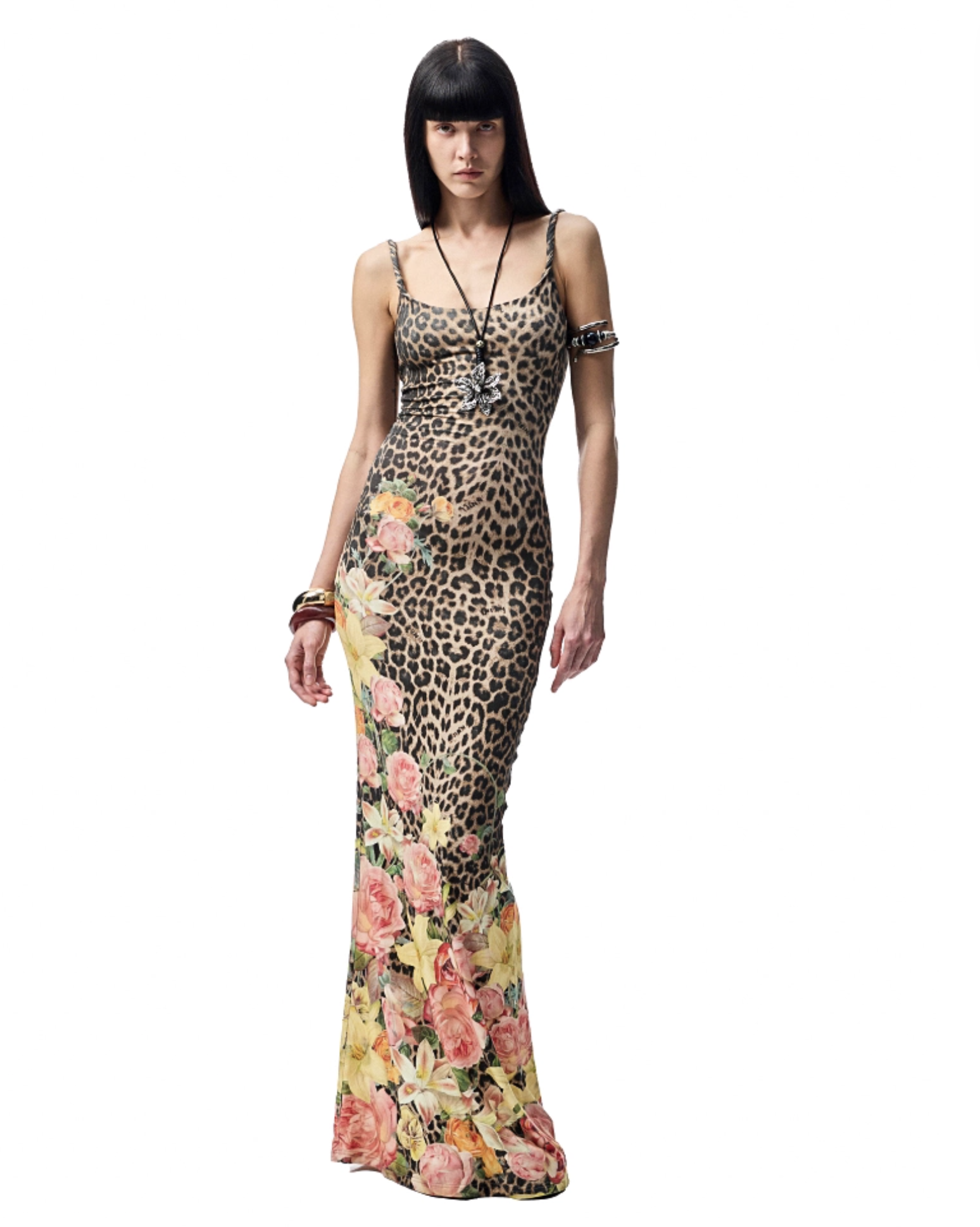 IN STOCK | LEOPARD FORENTI MAXI DRESS