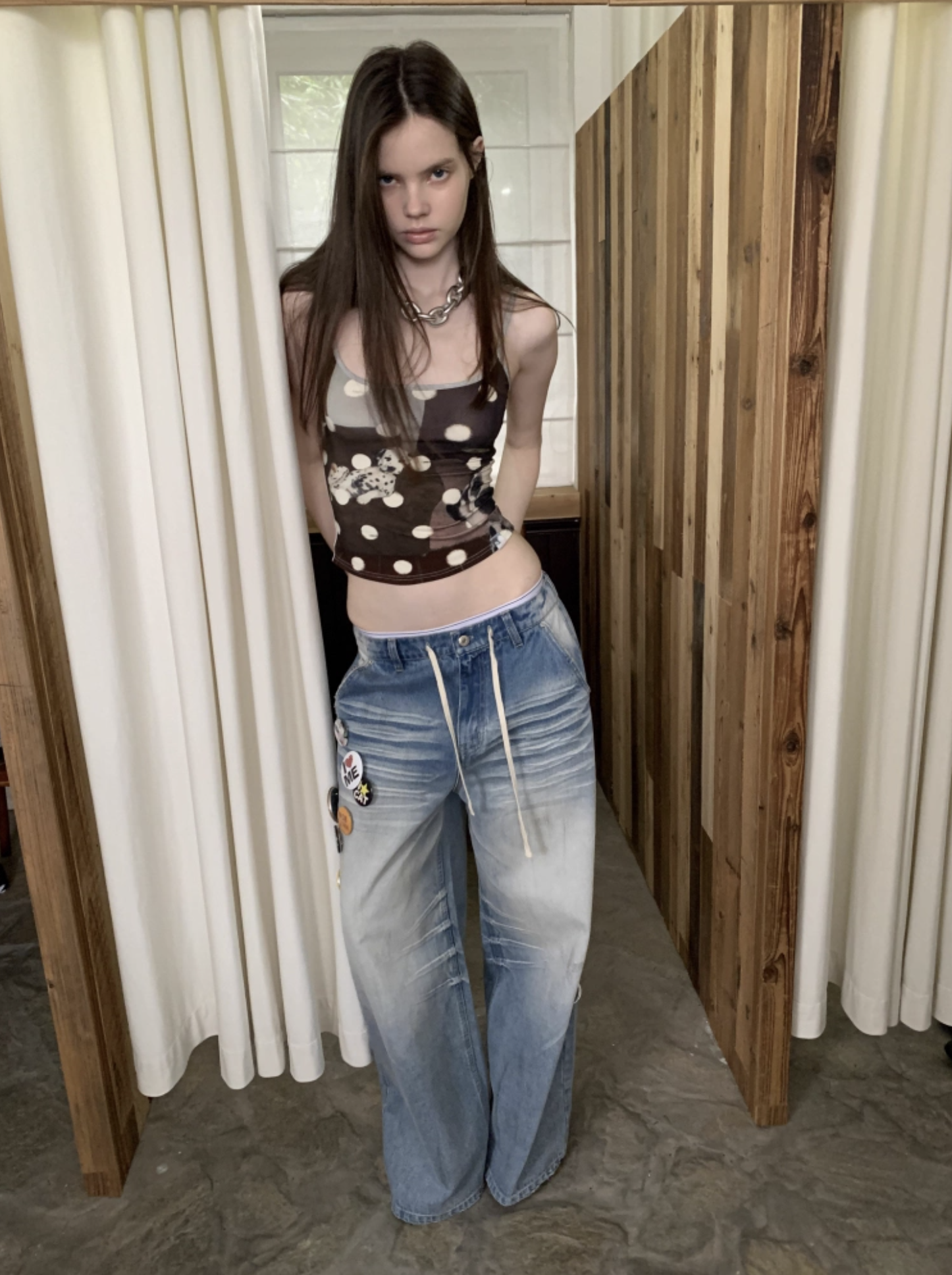 IN STOCK | POLKA DOT DALMATIAN DOG CAMISOLE - Image 4