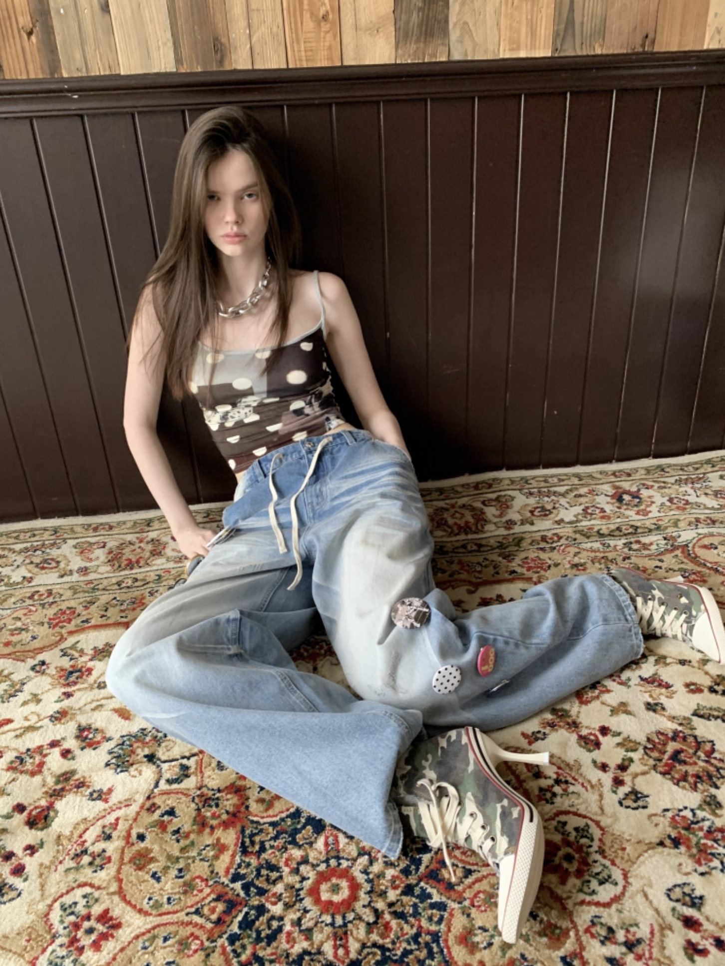 IN STOCK | POLKA DOT DALMATIAN DOG CAMISOLE - Image 6