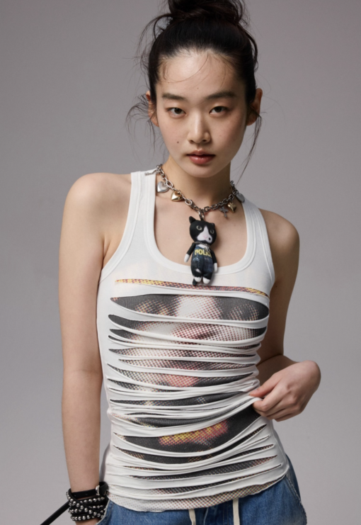 Alternative view of IN STOCK ♱ KAWAII PLUSH CAT KEYCHAIN - 4styles