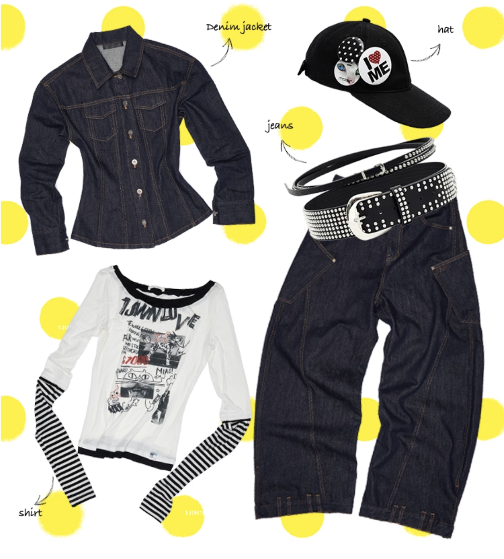 IN STOCK | OCIORIO JACKET TOP & JEANS - Image 9