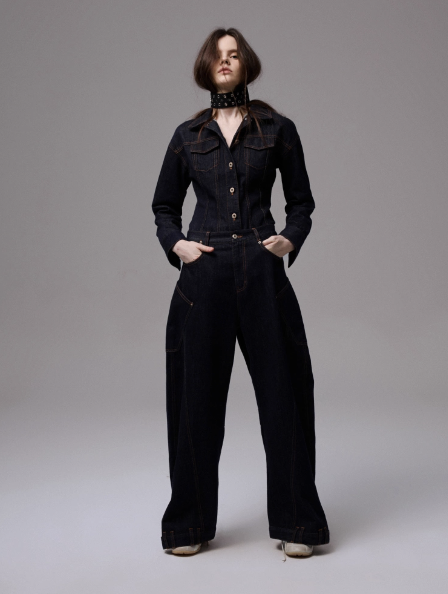 IN STOCK | OCIORIO JACKET TOP & JEANS - Image 16