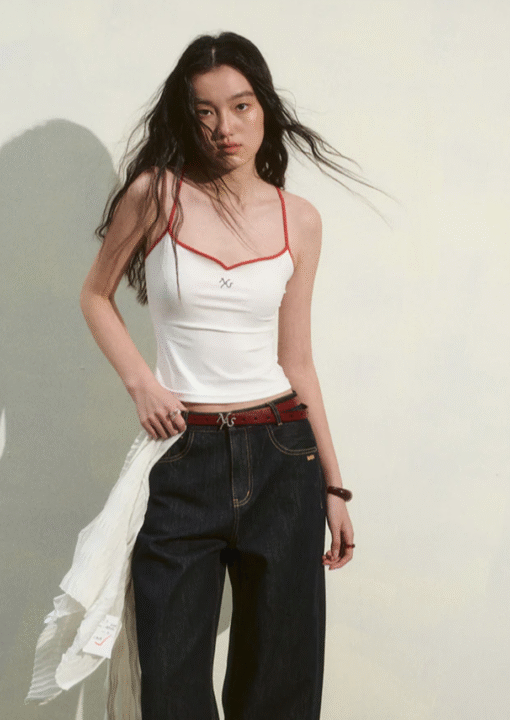 IN STOCK | POLLY CAMI TOP - WHITE