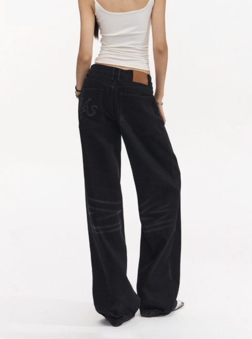 Alternative view of IN STOCK | HENLEY JEANS - BLACK