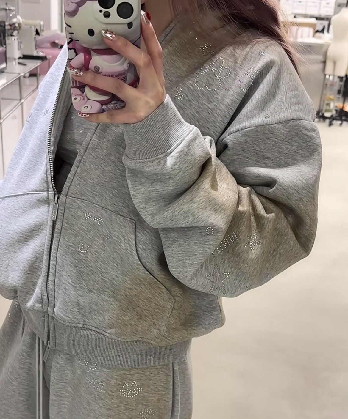 ⭑1JINN EXCLUSIVE ITEM AVAILABLE EXCLUSIVELY ONLINE AT SHELONGZ⭑ IN STOCK ♱ CHROME 2-PIECE SET - 2colors - Image 6