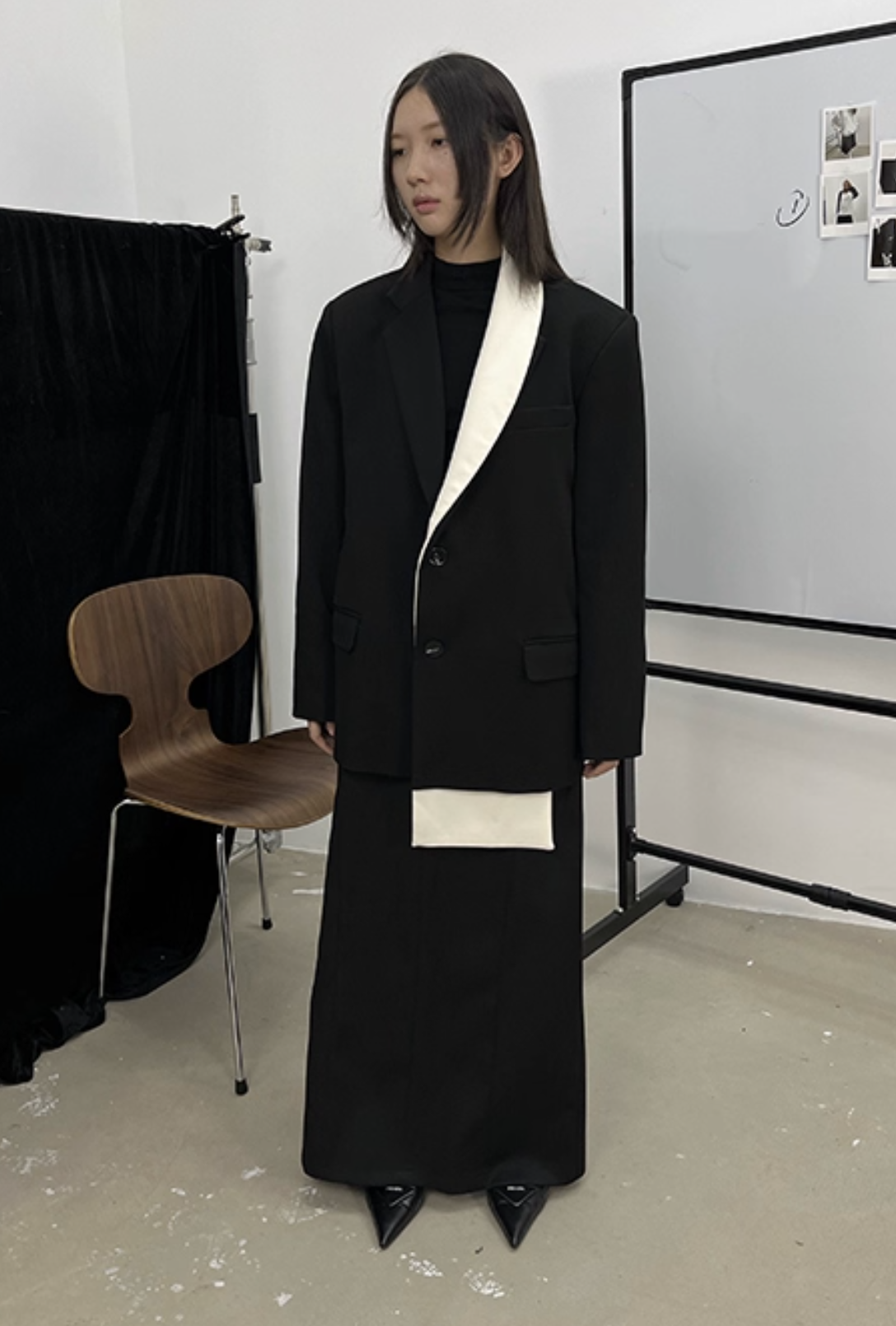 IN STOCK | KALANI COLOUR-BLOCKED LAPEL BLAZER