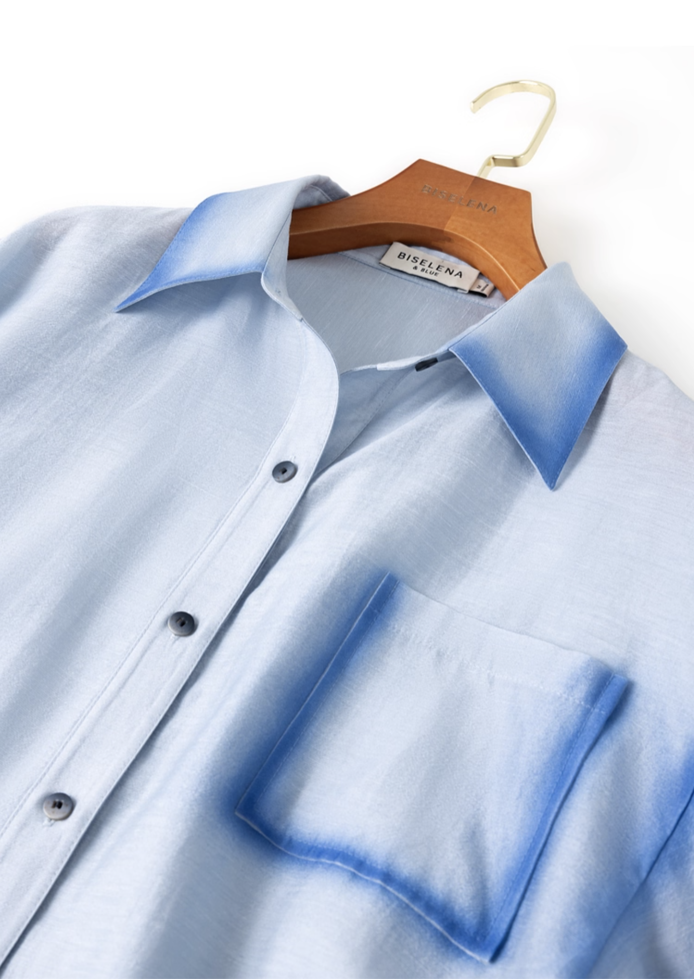 IN STOCK | CIEL COTTON SILK SHIRT -- 2colors - Image 11