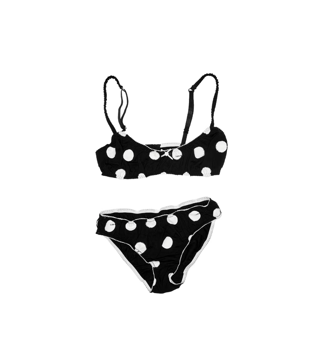 IN STOCK | MOMO POLKA DOT LINGERIE 2-PIECE SET -- 2colors - Image 14