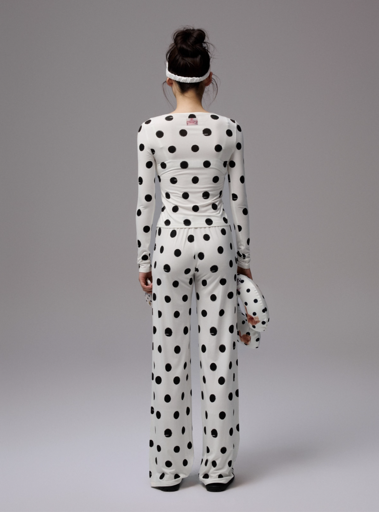 IN STOCK | MIGA POLKA DOT CARDIGAN & LOUNGE PANTS 2-PIECE SET - 2colors - Image 8