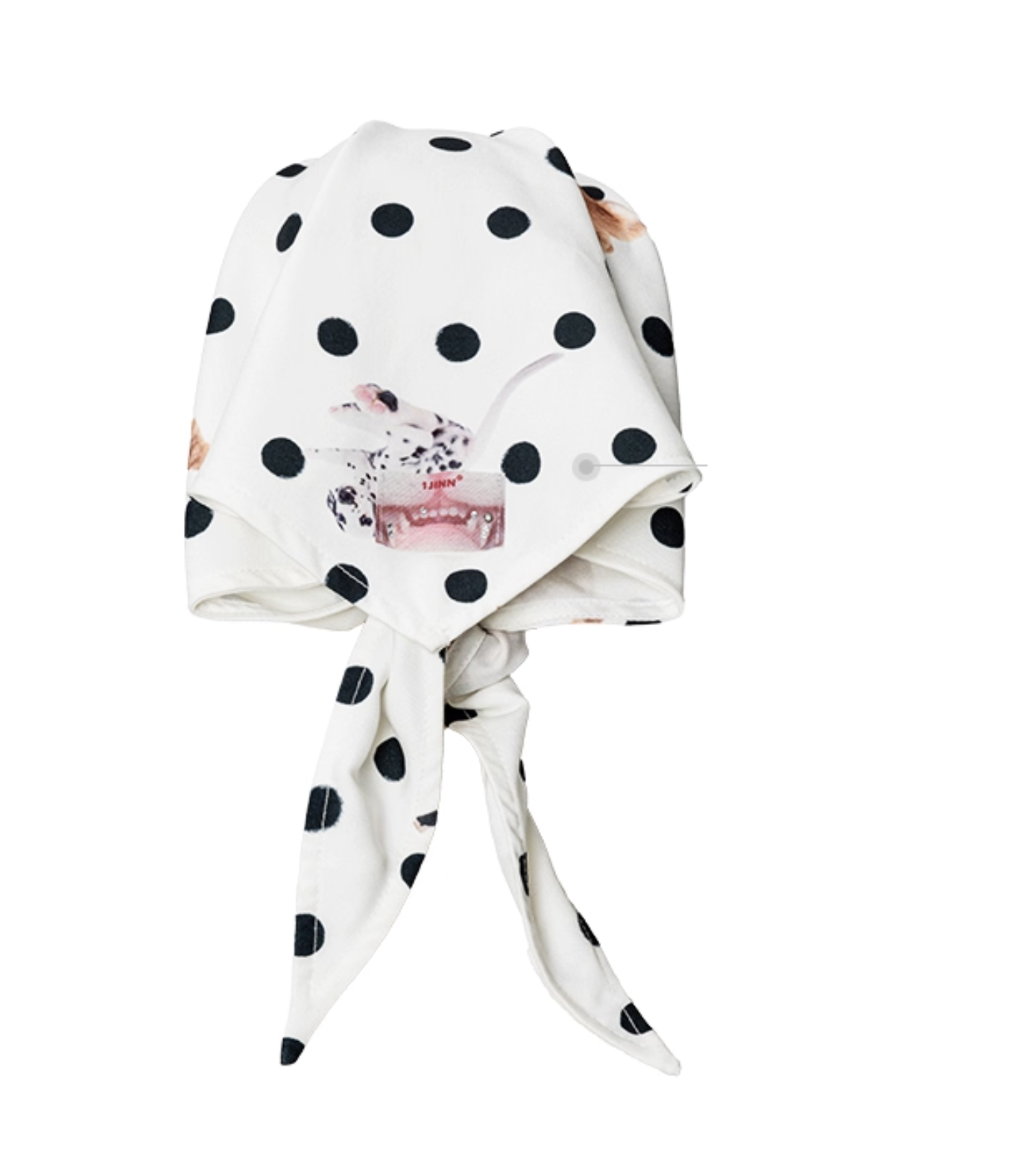 IN STOCK ♱ POLKA DOT PET PRINT HEADSCARF BASEBALL CAP - Image 8