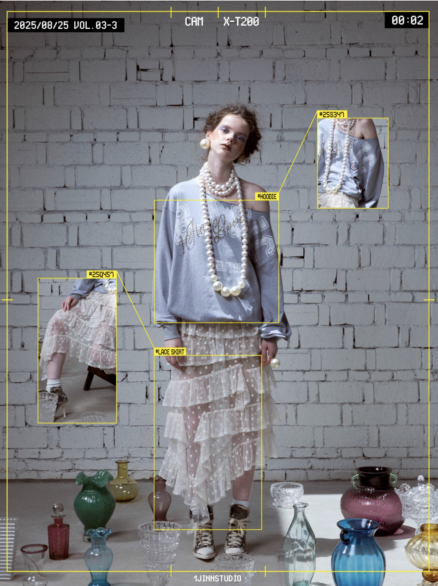 IN STOCK ♱ PENELOPE OFF SHOULDER SWEATSHIRT -- 2colors - Image 9