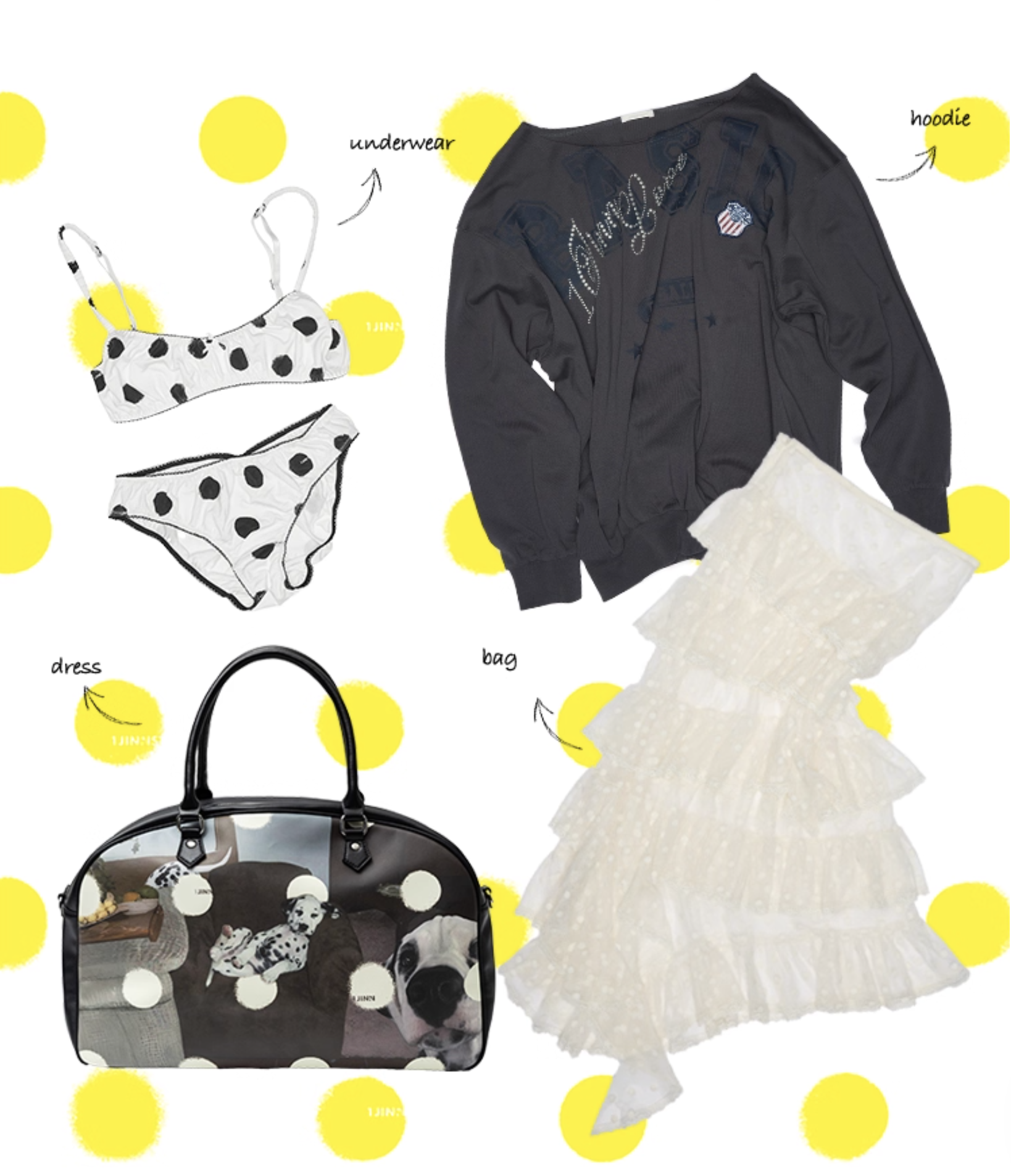 IN STOCK ♱ PENELOPE OFF SHOULDER SWEATSHIRT -- 2colors - Image 6