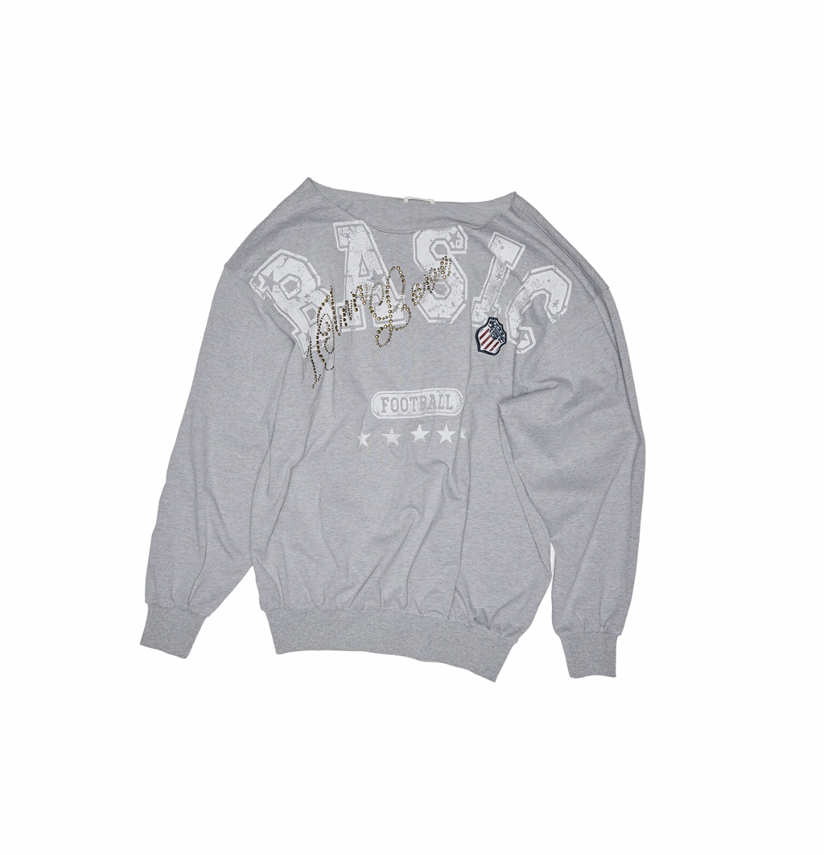 IN STOCK ♱ PENELOPE OFF SHOULDER SWEATSHIRT -- 2colors - Image 22