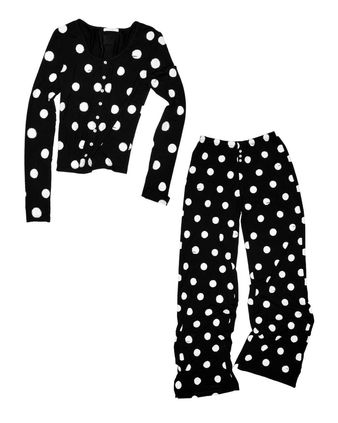 IN STOCK | MIGA POLKA DOT CARDIGAN & LOUNGE PANTS 2-PIECE SET - 2colors - Image 7