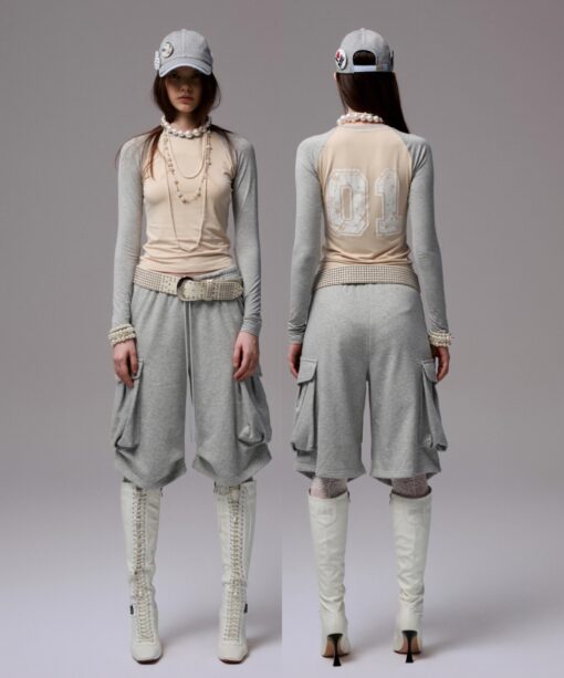 IN STOCK ♱ ZUMI PRINTED RIPPED T-SHIRT - 2colors