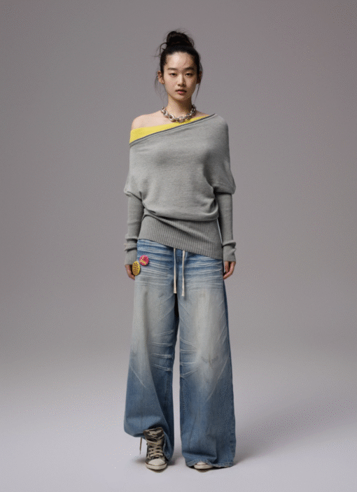 Alternative view of IN STOCK ♱ DORIAN KNIT DRESS (can be worn as a top) - 2colors