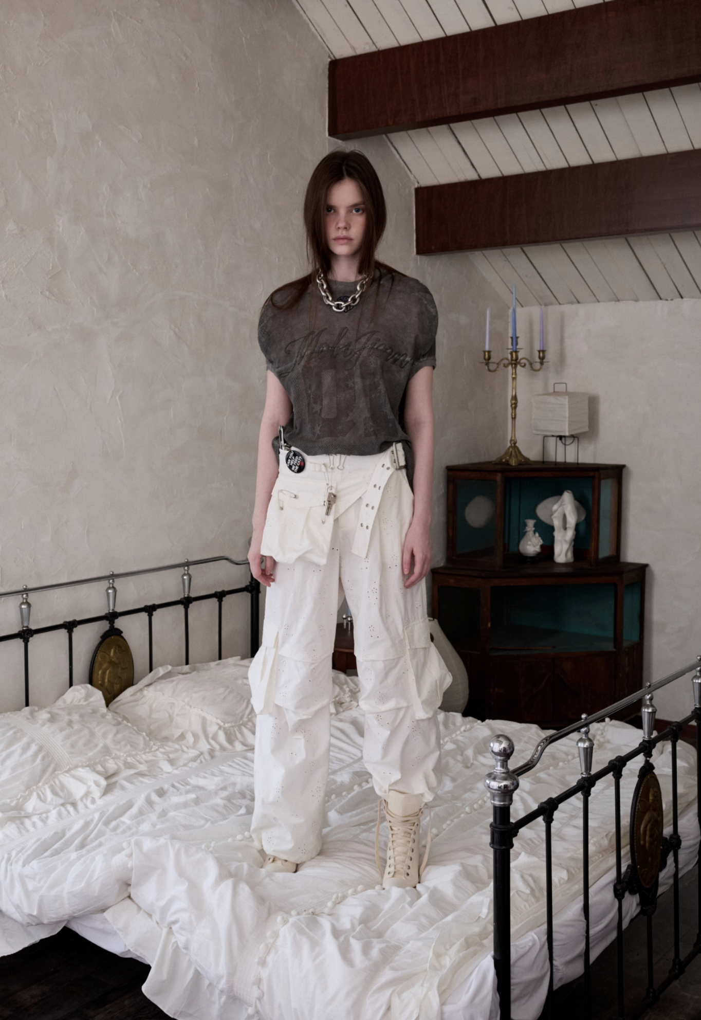 IN STOCK ♱ VINTAGE PRINTED RUGBY JERSEY TOP - 2colors - Image 18