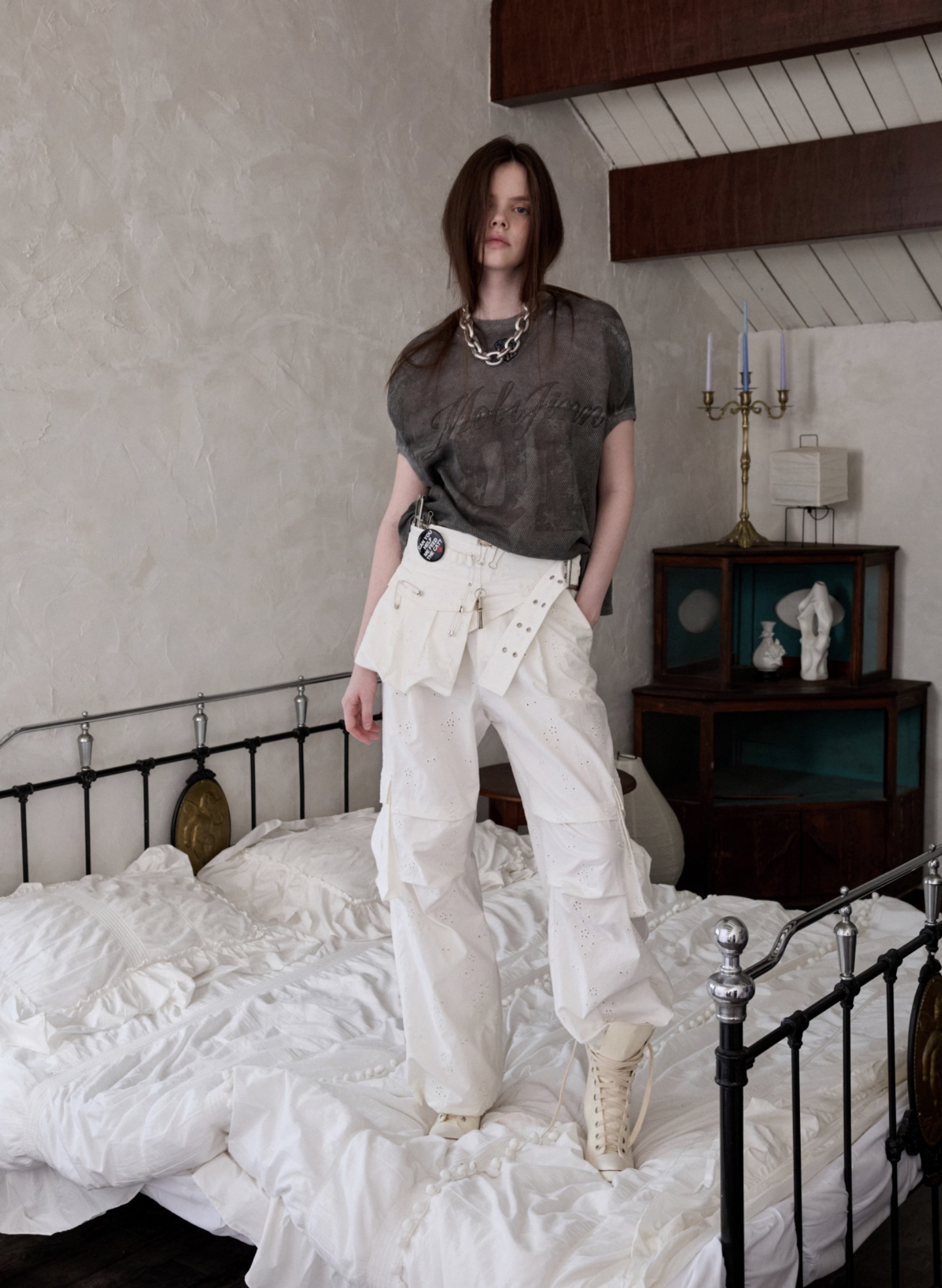 IN STOCK ♱ VINTAGE PRINTED RUGBY JERSEY TOP - 2colors - Image 15