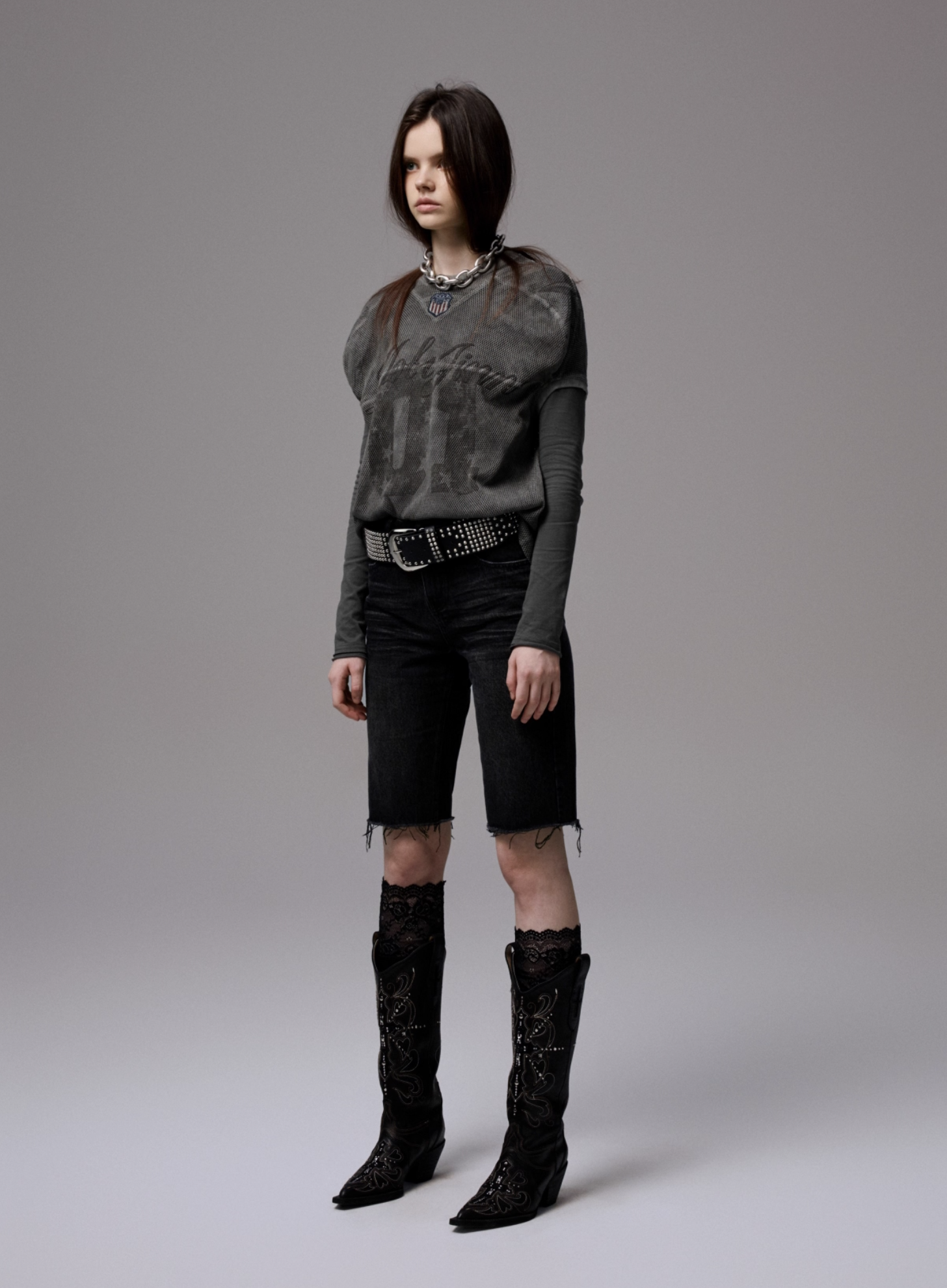 IN STOCK ♱ VINTAGE PRINTED RUGBY JERSEY TOP - 2colors - Image 8